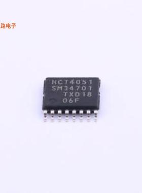 74HCT4051PW,118 -[原装IC MUX 8:1 120OHM 16TSSOPTSSOP-16