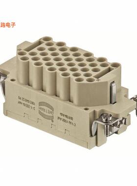 09320403101 -原装[INSERT FEMALE 40POS+1GND CRIMP无触头嵌件