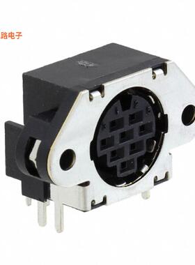 HR212-10RA-8SDL(73) -[全新CONN RCPT FMALE 8POS GOLD SOLDER]