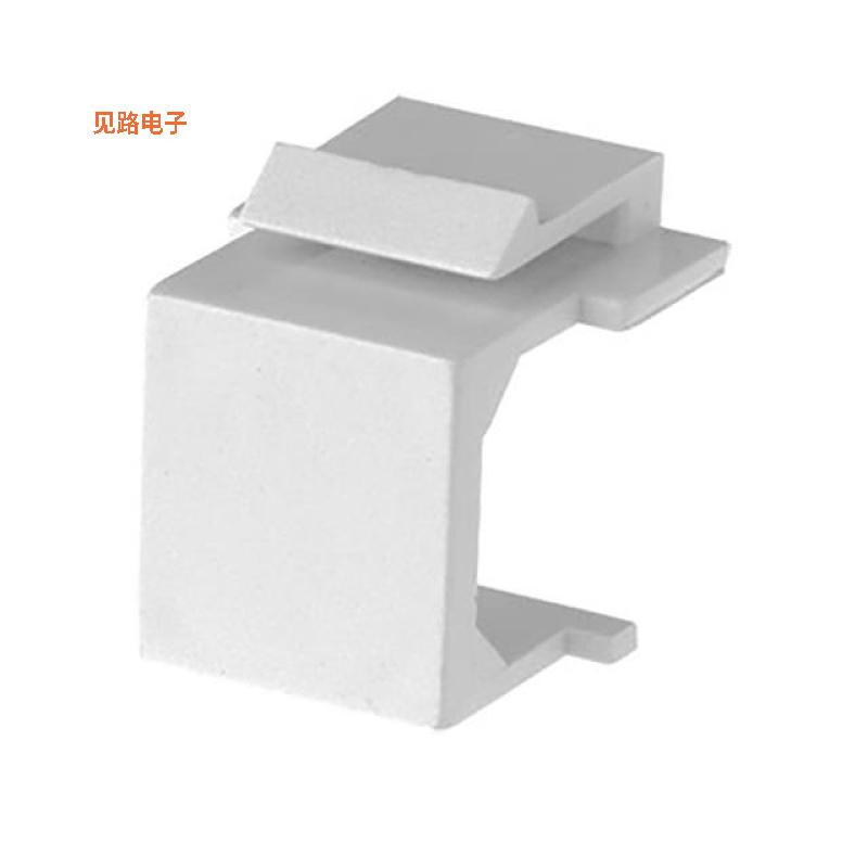 S45-3207W -[全新WHITE, KEYSTONE INSERTS, 10 PC/B]