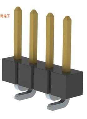 TSM-104-01-LM-SV -原装[CONN HEADER SMD 4POS 2.5