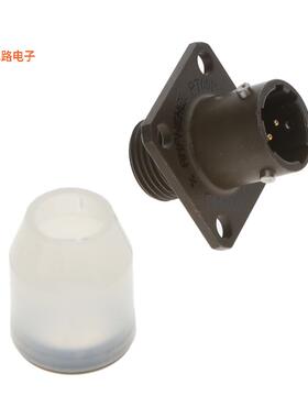 PT00P-8-2P -原装[MIL-26482 MS/PT/CMB RECEPT插座，公形引脚