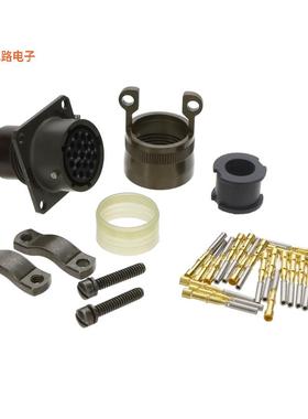 PT00SE-14-19S(SR) -[全新CONN RCPT FMALE 19POS GOLD CRIMP]