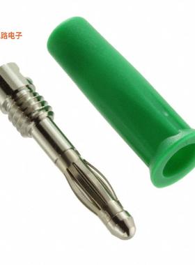 CT2011-5 -原装[CONN BANANA PLUG SLDRLESS GREEN香蕉插头