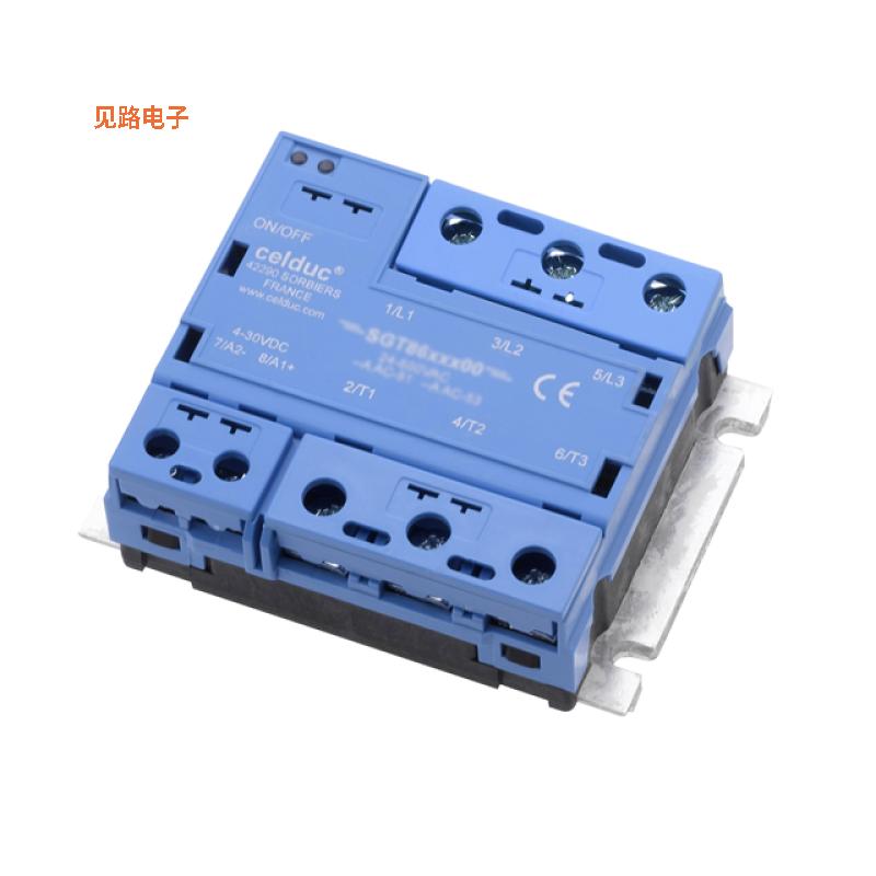 SGT8638500 -原装[SSR RELAY SPST-NO 35A 24-520V底座安装