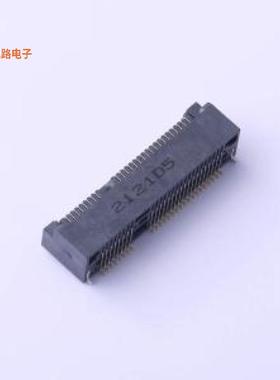 PCIE-52P70H -原装[PCIE 52PIN 贴片卧式 阻燃材质PCI
