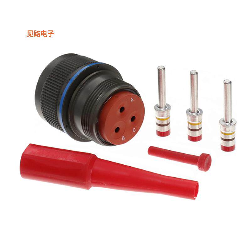 MS3456W20-19P -原装[CONN PLUG MALE 3POS GOLD CR