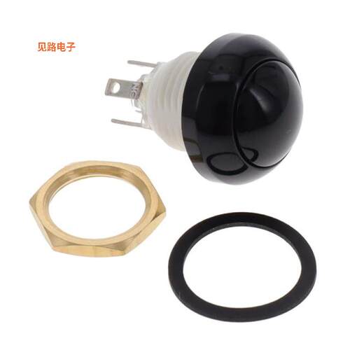WSA48-1-RM-N-BK-B -[全新SWITCH PUSHBUTTON 5A 125V]