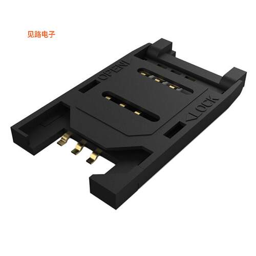 SIM5060-6-0-26-00-A -[全新CONN MINI SIM CARD R/A SMD]
