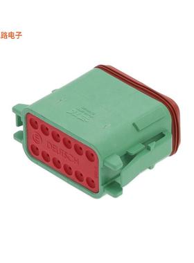 DT06-12SC-C015 -原装[CONN PLUG HSG 12POSCONN PLUG HSG 12POS