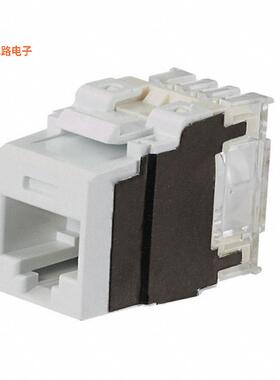 NK6X88MWH-Q -原装[NETKEY CAT6A PUNCHDOWN JACK MODU模块