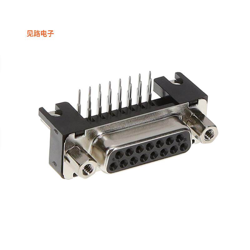 DALC-J15SAF-23L6E -原装[D-SUB, PCB SIDE, RIGHT, 15 P