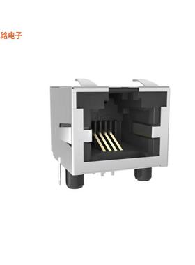 RJHSE7440 -原装[SINGLE PORT, 6P4C, R/A, SHIELDED插孔