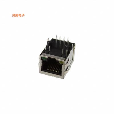 MTJ-88TX1-FSD-PG-LG-M4 -原装[CONN JACK 1PORT PCB插孔