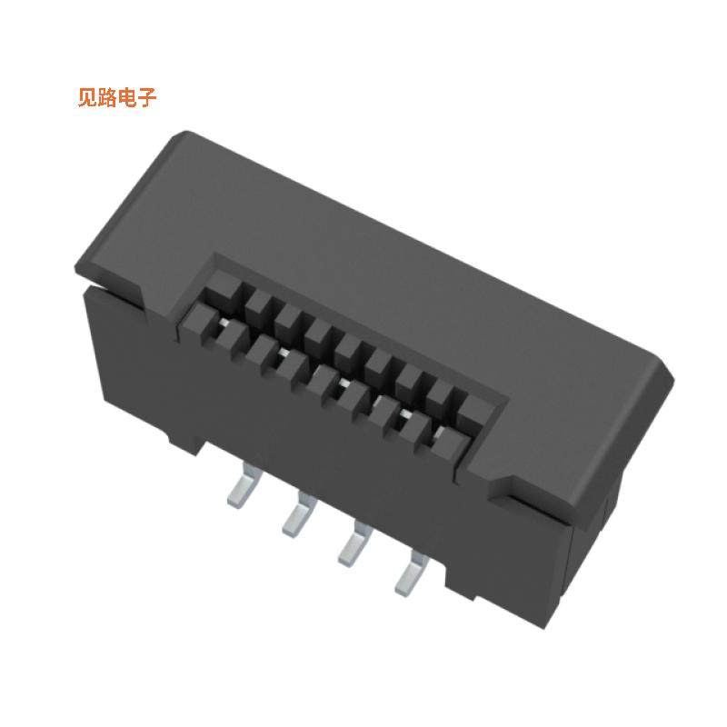 046214008010800/+ -[全新CONN FFC FPC VERT 8POS 0.5MM SMD]