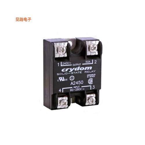 A2425K -原装[SSR RELAY SPST-NO 25A 24-280V底座安装