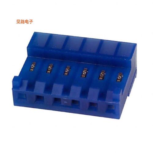 3-643821-6 -原装[CONN RCPT 6POS IDC 26AWG TIN插座