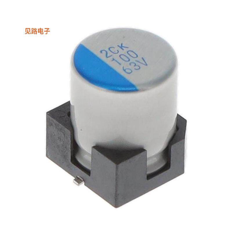 RSHTK101M4EFK5002E -原装[CAP ALUMHYB 100UF 20% 63