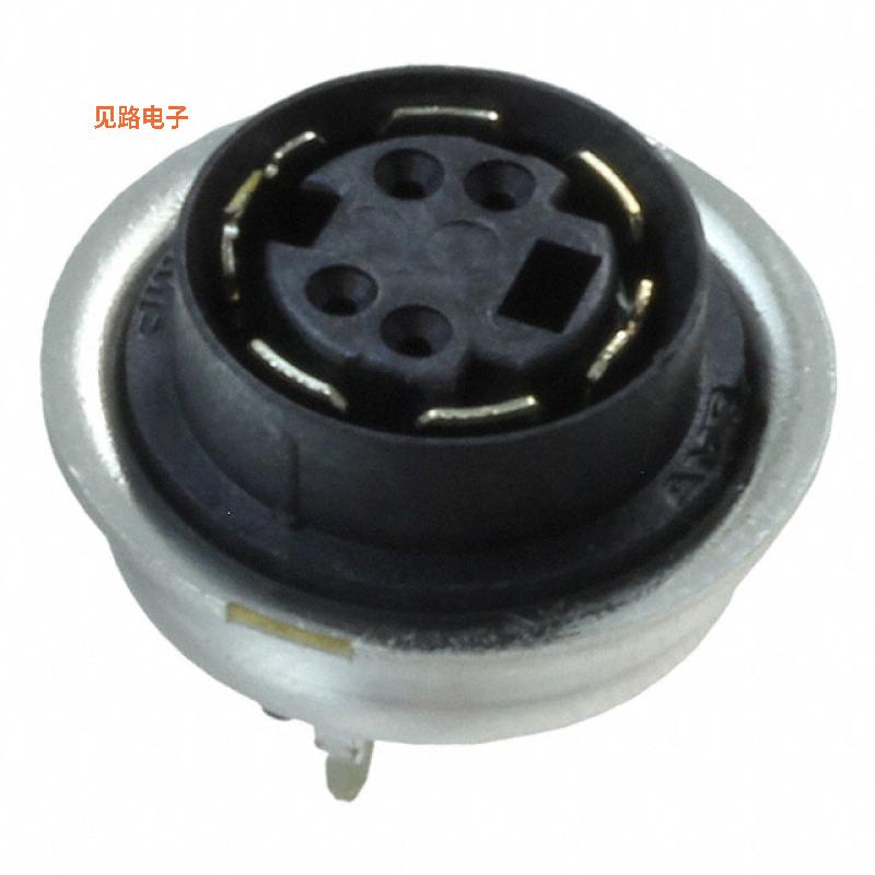 5750317-2 -原装[CONN RCPT FMALE MINI DIN 4P SL