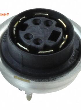 5750317-2 -原装[CONN RCPT FMALE MINI DIN 4P SL