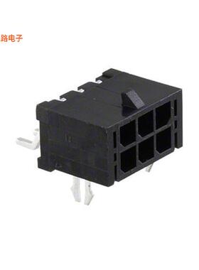 662006230822 -原装[CONN HEADER SMD R/A 6POS 3MM接头