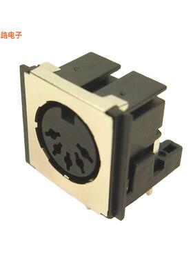 FM6725 -原装[DIN SKT 5 PIN 180 SCREEN插座，母型插口