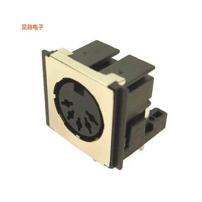 FM6725 -原装[DIN SKT 5 PIN 180 SCREEN插座，母型插口