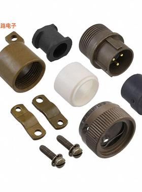 MS3116F12-3P -原装[CONN PLUG 3POS INLINE W/PINS插头，公引脚