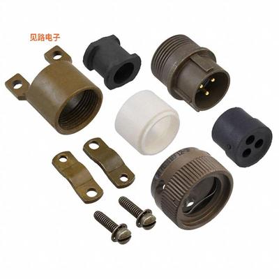 MS3116F12-3P -原装[CONN PLUG 3POS INLINE W/PINS插头，公引脚