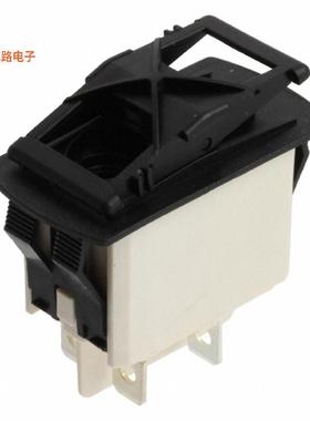 KR412AXXXA -原装[SWITCH ROCKER DPST 10A 24V面板安装，卡入式