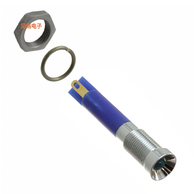 Q6R1CXXB12 -正品[INDICATOR 12V 6MM RECESSED BLUELED