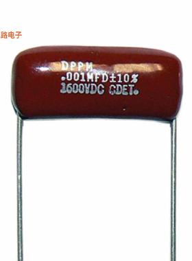 DPPM10D1K-F -原装[CAP FILM 1000PF 10% 1KVDC RADIAL1000 pF