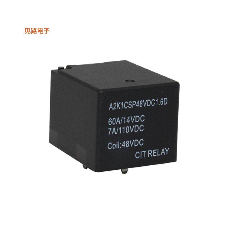 A2K1CSP48VDC1.6D -原装[RELAY AUTOMOTIVE SPDT 60A