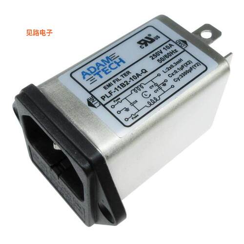 PLF-11B2-10A-Q -原装[LINE FLTR 115/250VAC 10A PANEL单相
