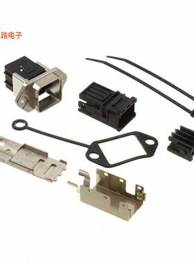 1072900000 -原装[CONN MOD JACK 10P0C SHIELDED插孔盖