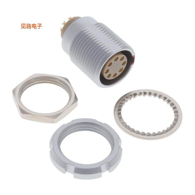 ECG.2B.308.CLL -[全新CONN RCPT FMALE 8P GOLD SLDR CUP]