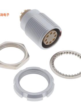 ECG.2B.308.CLL -[全新CONN RCPT FMALE 8P GOLD SLDR CUP]