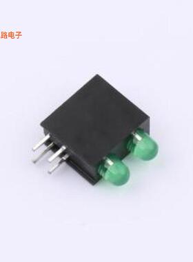 XL-DZ304UGD/2 -原装[D=3MM F3MM绿发翠绿双孔灯座发