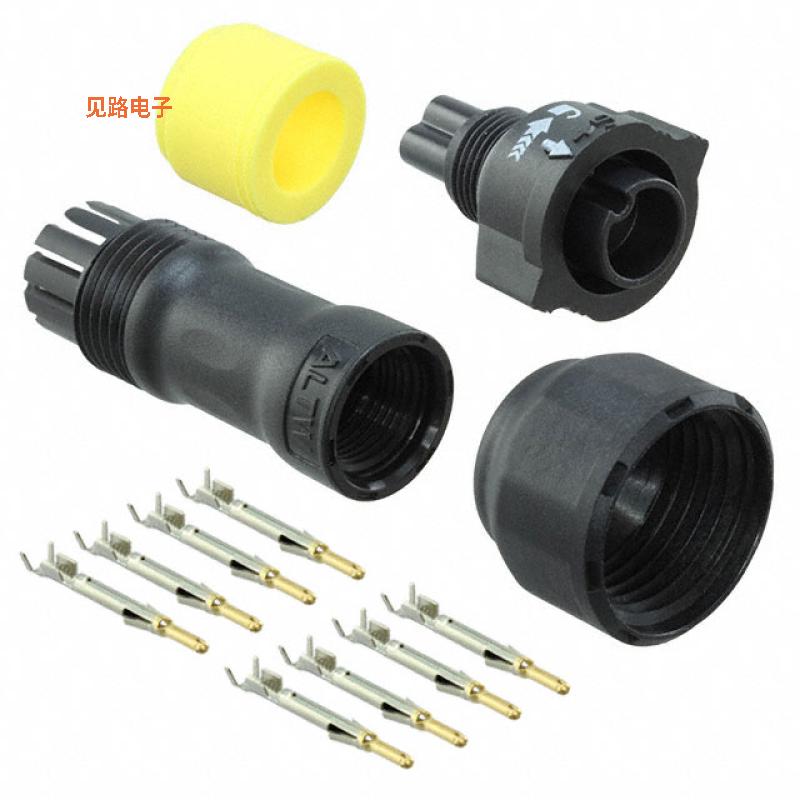 BD-08BMMA-QL8MP0 -[全新CONN RCPT MALE 8POS GOLD CRIMP]