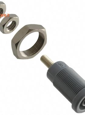 72930-8 -原装[CONN BANANA JACK THRD GRAY香蕉插孔