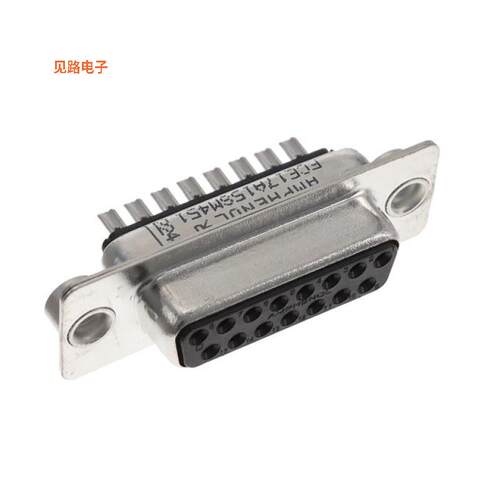 FCE17A15SM451 -[全新CONN D-SUB RCPT 15POS SOLDER CUP]