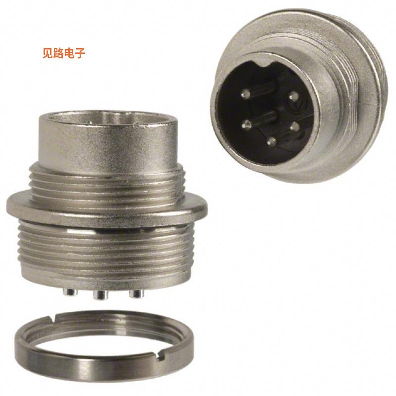 C091 31W005 100 2 -[全新CONN RCPT MALE 5POS SILVER SLDR]