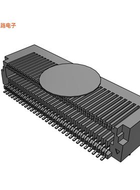 ERI8-031-S-D-RA-K-TR -[全新CONN EDGE DUAL FMALE 62PO