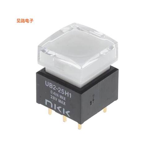 UB225SKG035F-1JB -[全新SWITCH PUSH DPDT 0.4VA 28V]