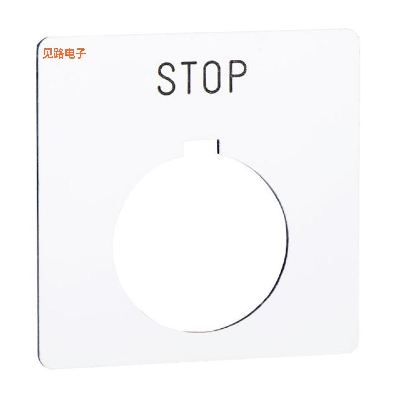 9001KN102WP -[全新PUSHBUTTON LEGEND PLATE 30MM TYP]