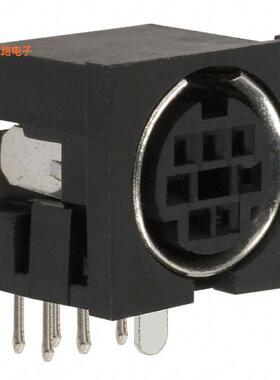 2MJ-0005A110 -[全新CONN RCPT FMALE MINI DIN 7P SLDR]