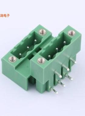 KF2EDGRTM-5.08-2*3P -[绿保插件,P=5.08mm插拔式接线