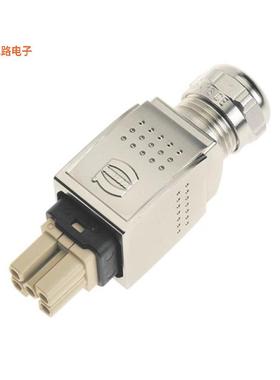 09352340401 -原装[HAN PUSHPULL POWER 4/0 METAL, CA插座