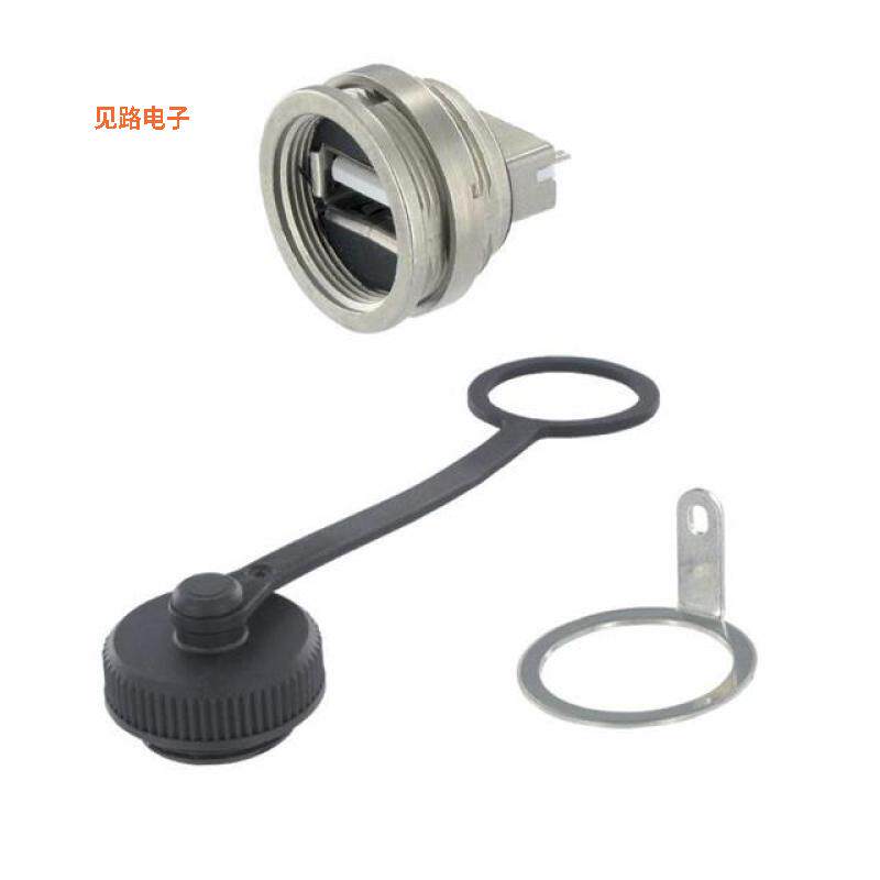 1310-0003-01 -[全新M16 PANEL CONNECTOR USB-A 2.0 +]