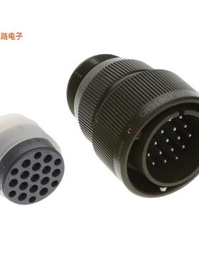 CA3106F22-14P-B -原装[CONN PLUG W/PINS 19POS插头，公引脚
